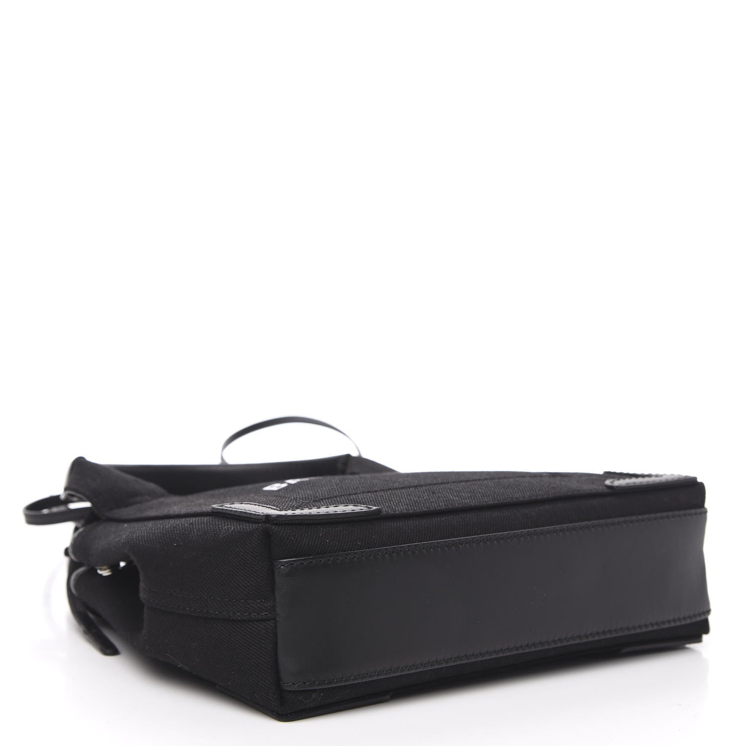 Balenciaga Cotton Canvas Calfskin Navy Cabas XS Black 5 of 11
