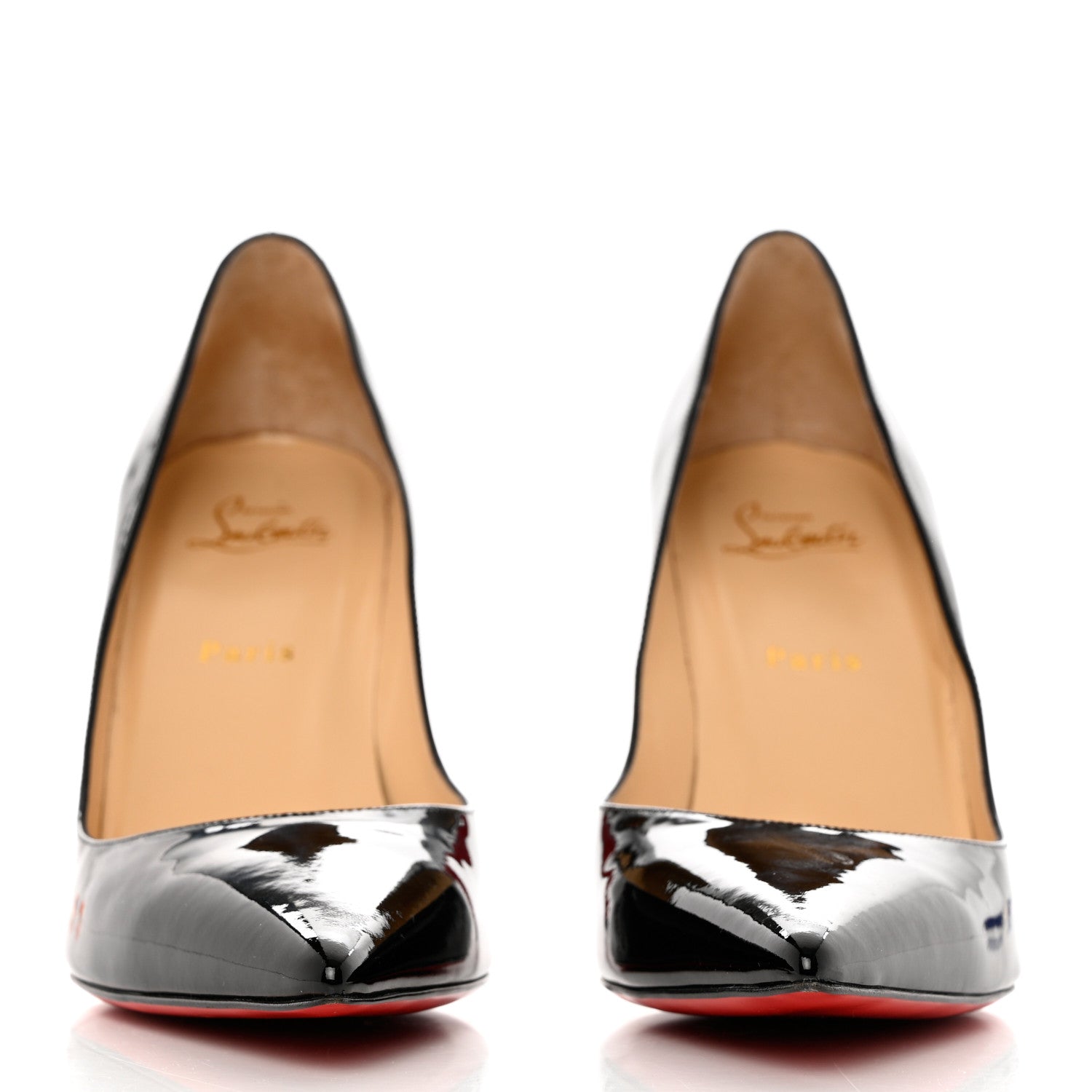 Christian Louboutin Patent New Decoltissimo 100 Pumps 40.5 Black 1 of 9