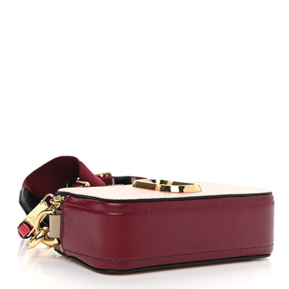 Marc Jacobs Saffiano Small Snapshot Camera Bag Rose Multicolor 4 of 12