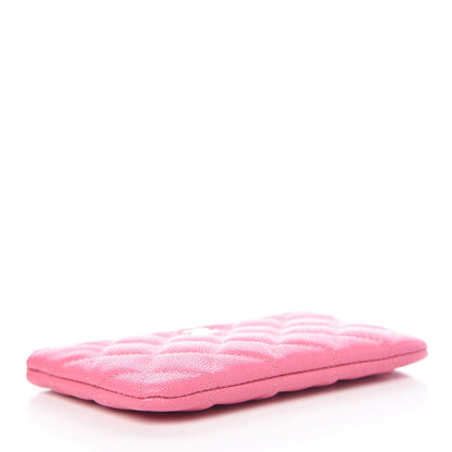 Chanel Caviar Quilted Small Cosmetic Case Pink 4 of 8