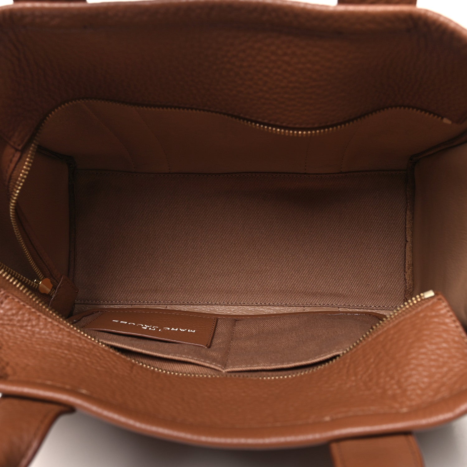 Marc Jacobs Grained Calfskin Medium The Tote Bag Argan Oil 5 of 12