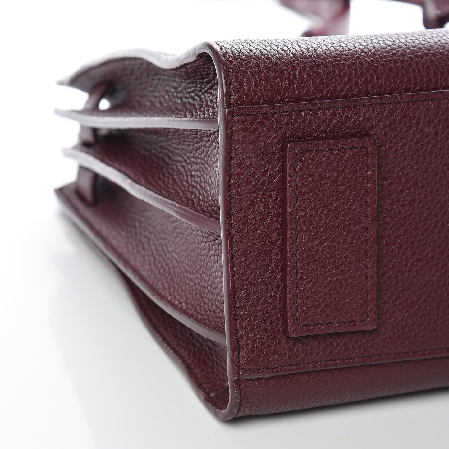 Grained Calfskin Baby Sac De Jour Souple Rouge Legion