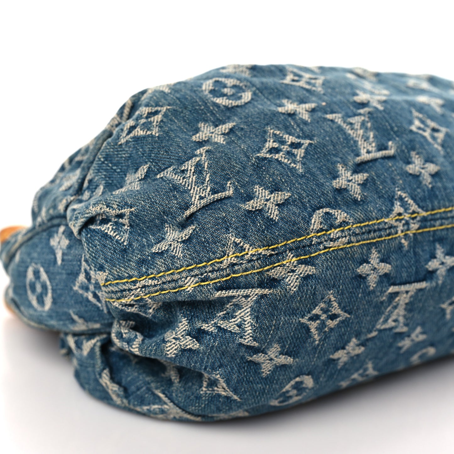 Monogram Denim Pleaty Blue