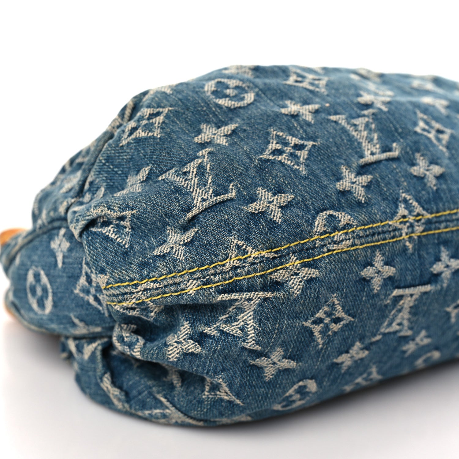 Louis Vuitton Monogram Denim Pleaty Blue 7 of 8
