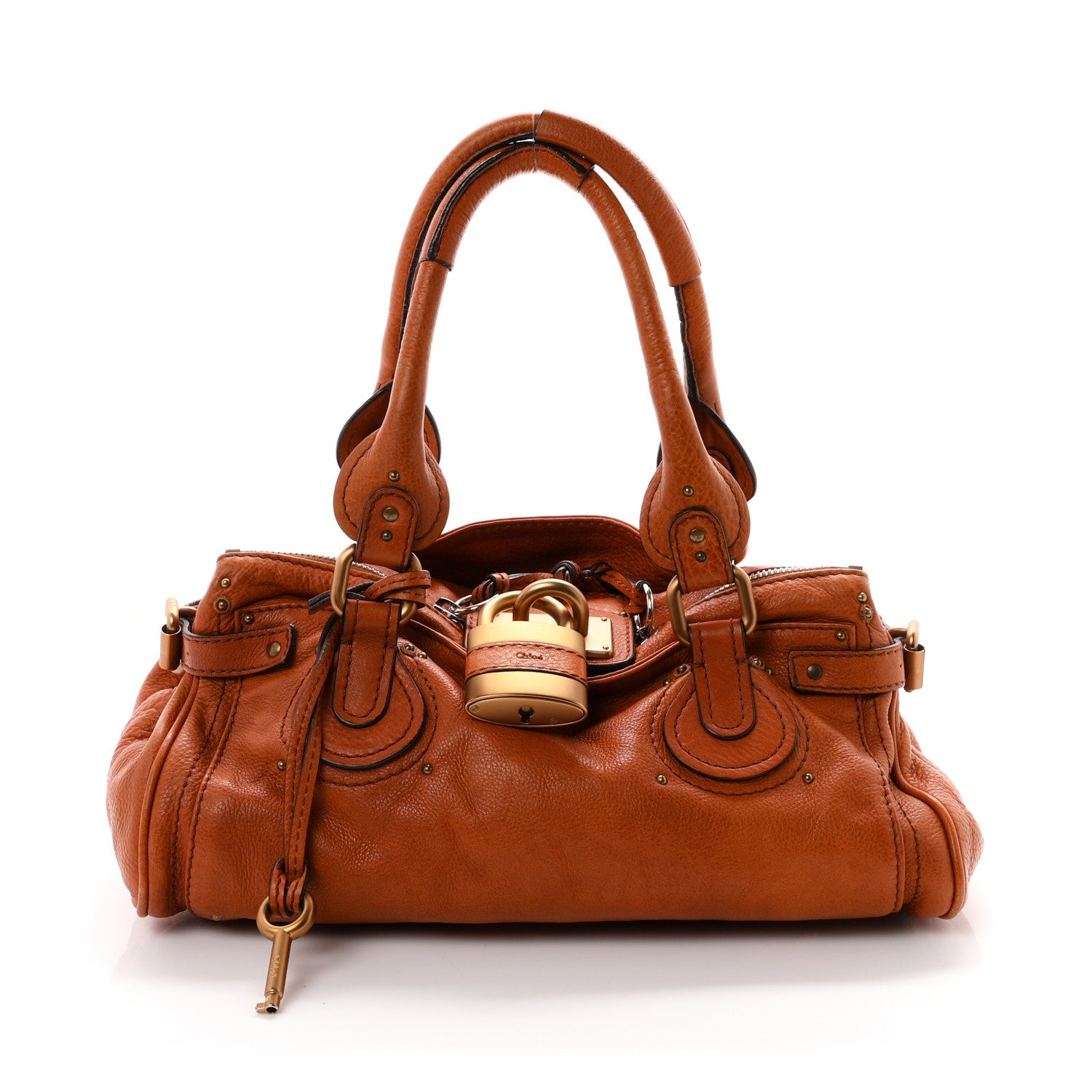 Chloe Calfskin Medium Paddington Satchel Ecureil Brown 1 of 10