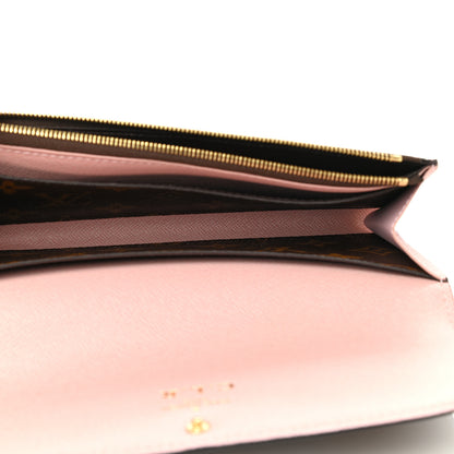 Louis Vuitton Monogram Emilie Wallet Rose Ballerine 5 of 8