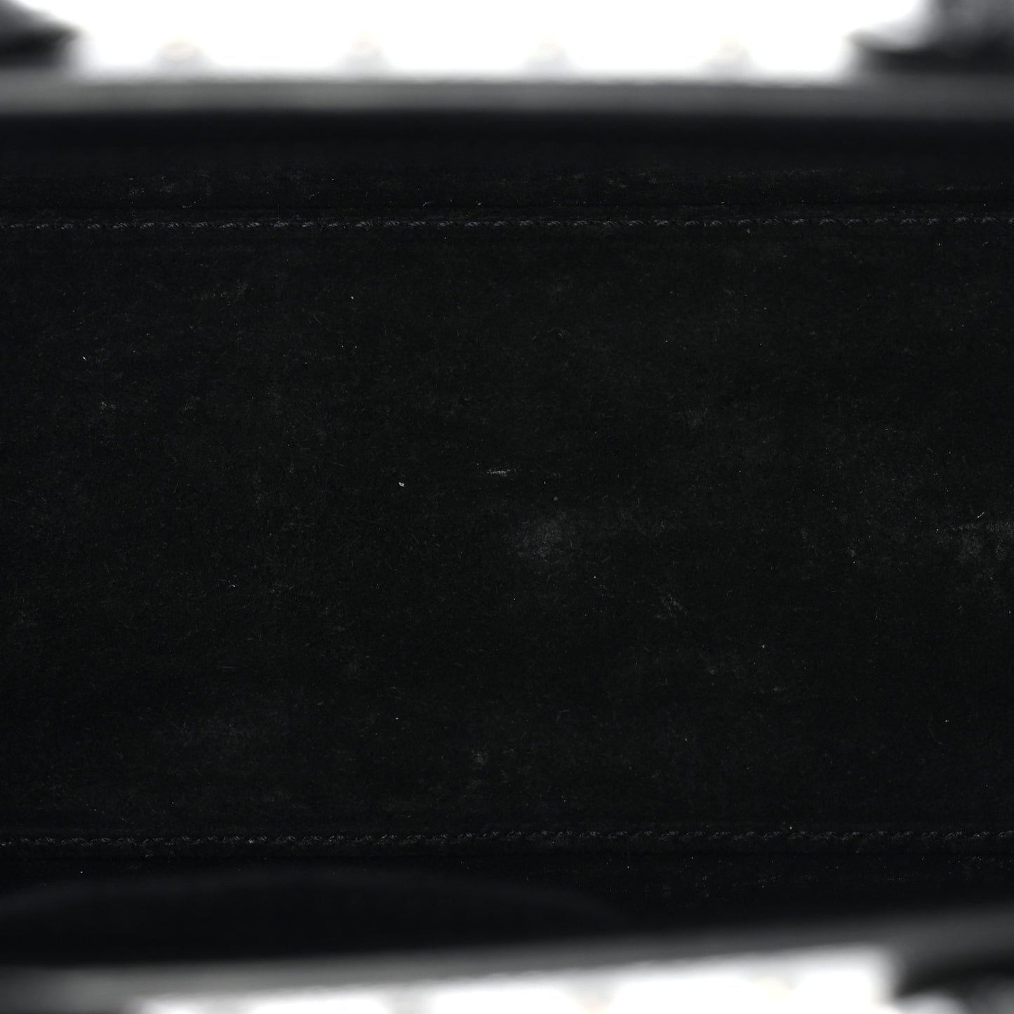 Calfskin Studded Nano Sac De Jour Black