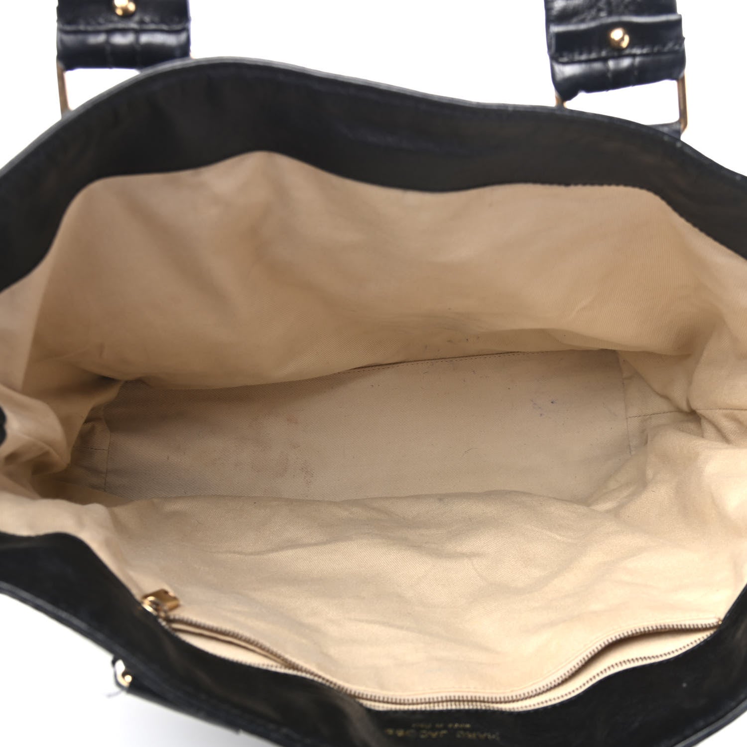 Marc Jacobs Calfskin Quilted Ursula Tote Bag Black 4 of 5