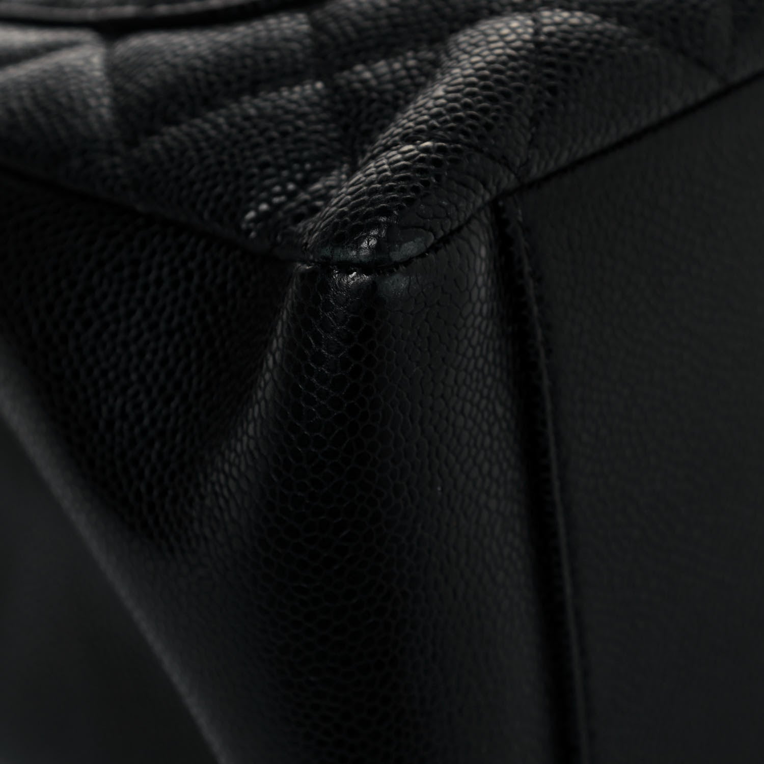 Chanel Caviar Quilted Grand Shopping Tote GST Black 10 of 11
