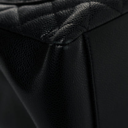 Chanel Caviar Quilted Grand Shopping Tote GST Black 10 of 11