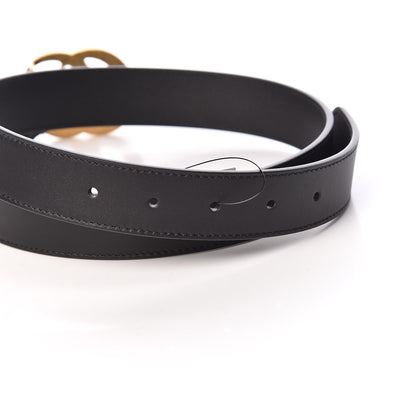 Gucci Calfskin Double G 30mm Belt 80 32 Black 4 of 7