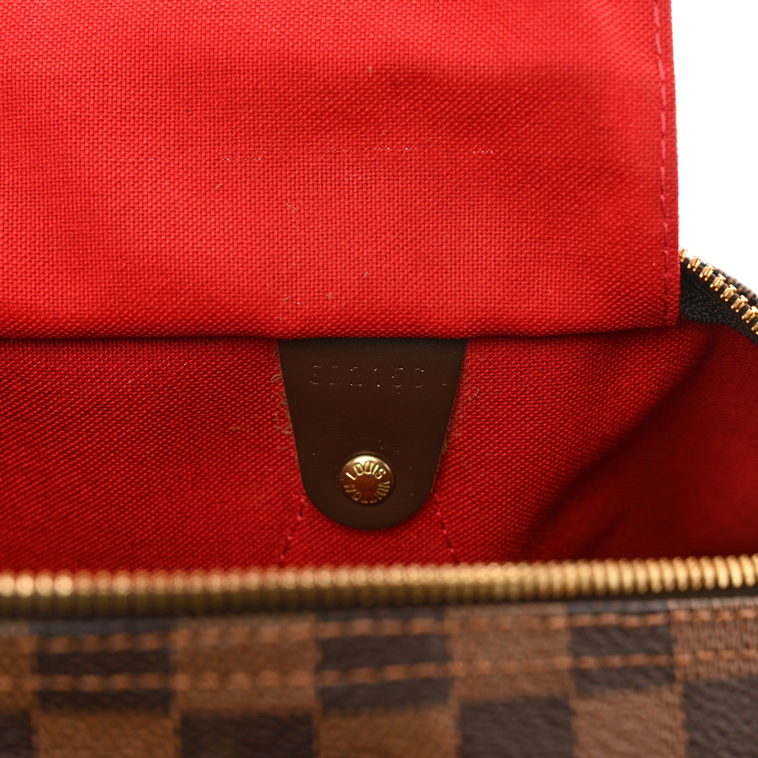 Louis Vuitton Damier Ebene Speedy Bandouliere 35 7 of 11