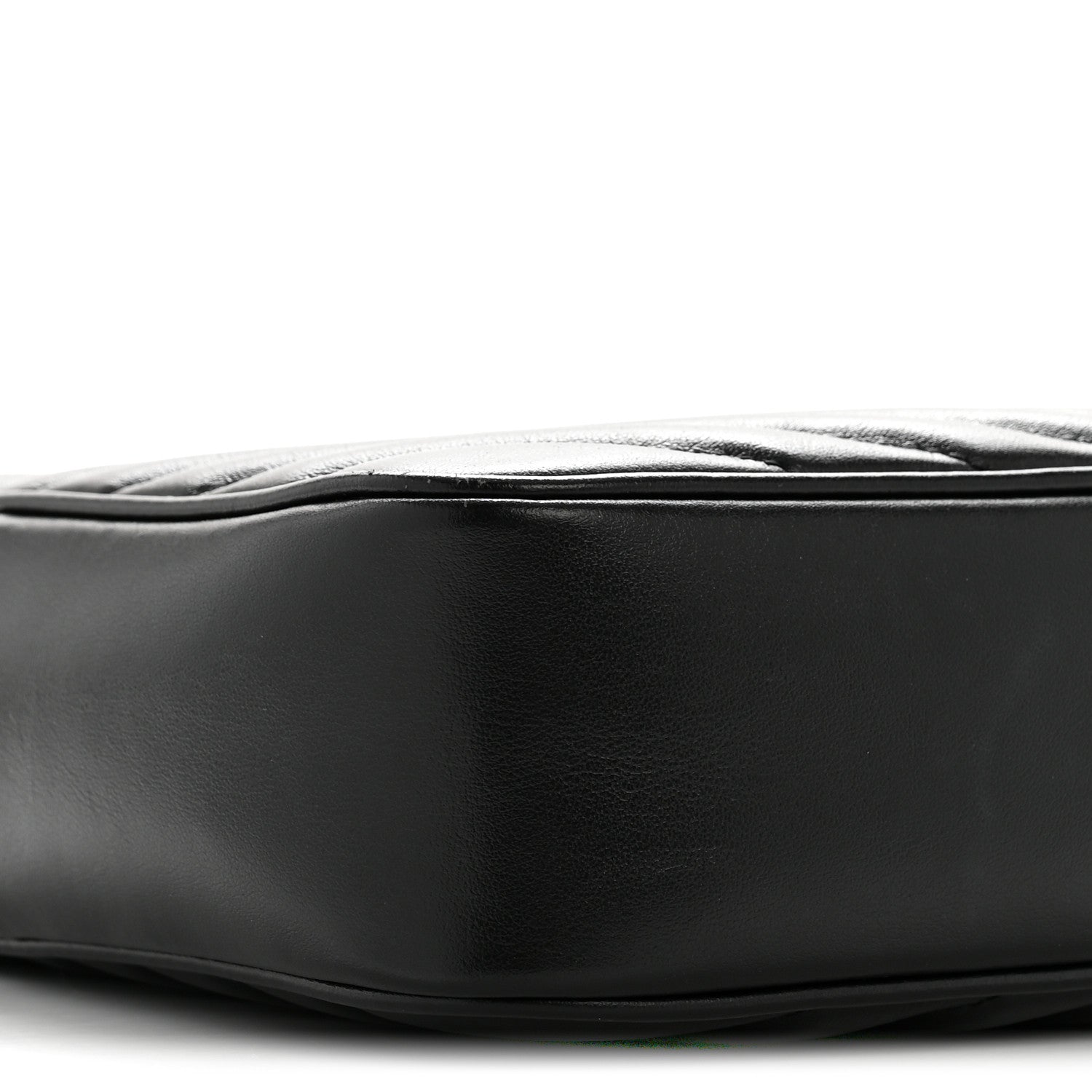 Saint Laurent Calfskin Matelasse Monogram Lou Camera Bag Black 9 of 17