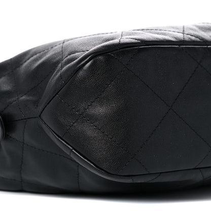 Chanel Calfskin Quilted Daily Hobo Black 8 of 10