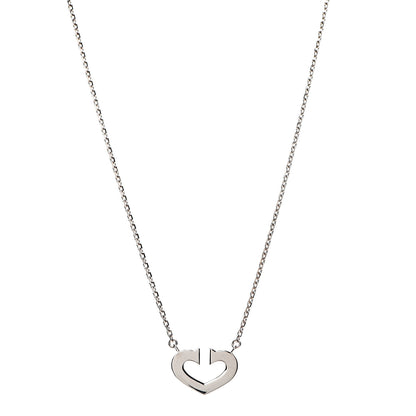 Cartier 18K White Gold Medium Hearts and Symbols Necklace 1 of 6