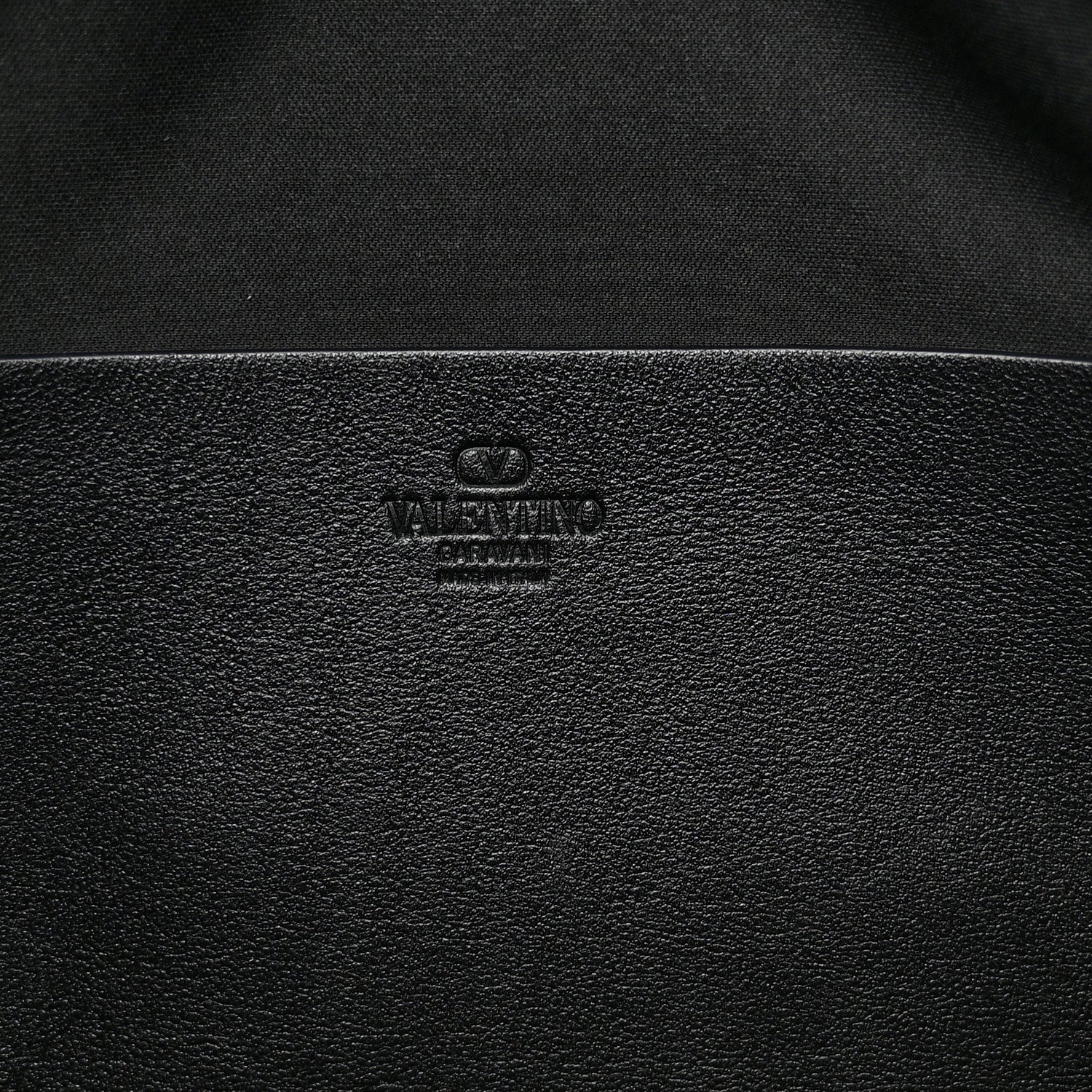 Valentino Garavani Nylon Iconographe Shopping Tote Black 7 of 11