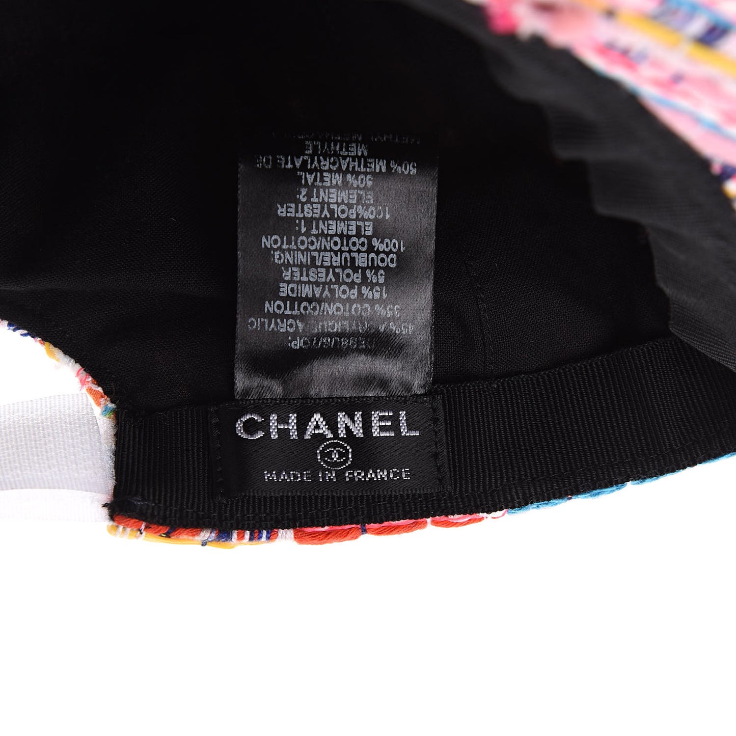 Tweed Cap Hat Multicolor