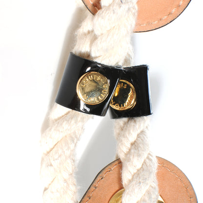 Louis Vuitton Patent Inventeur Rope Belt 85 34 10 of 10