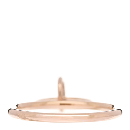 Hermes 18K Rose Gold Diamond Gambade Ring 49 5 3 of 6