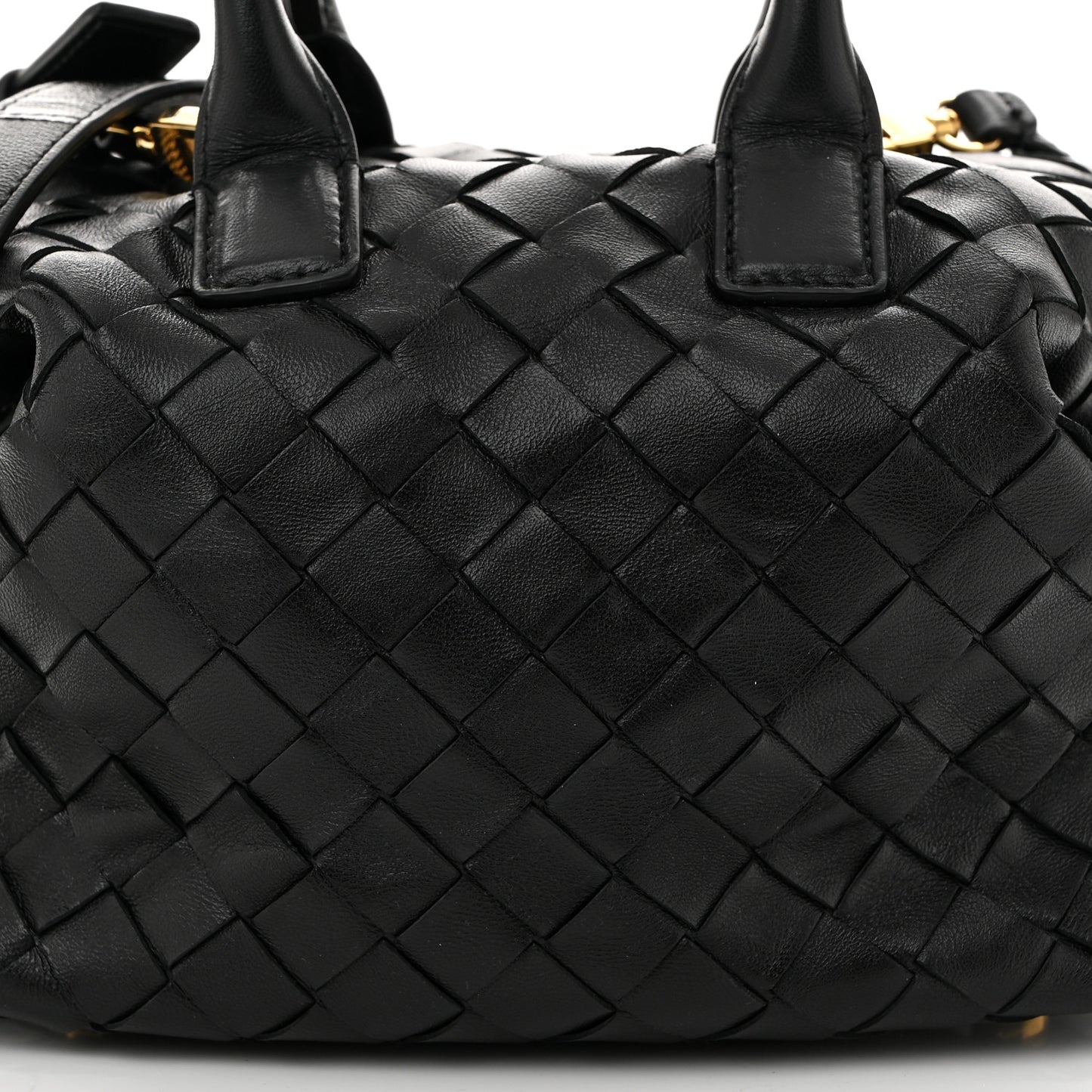 Nappa Intrecciato Bauletto Black