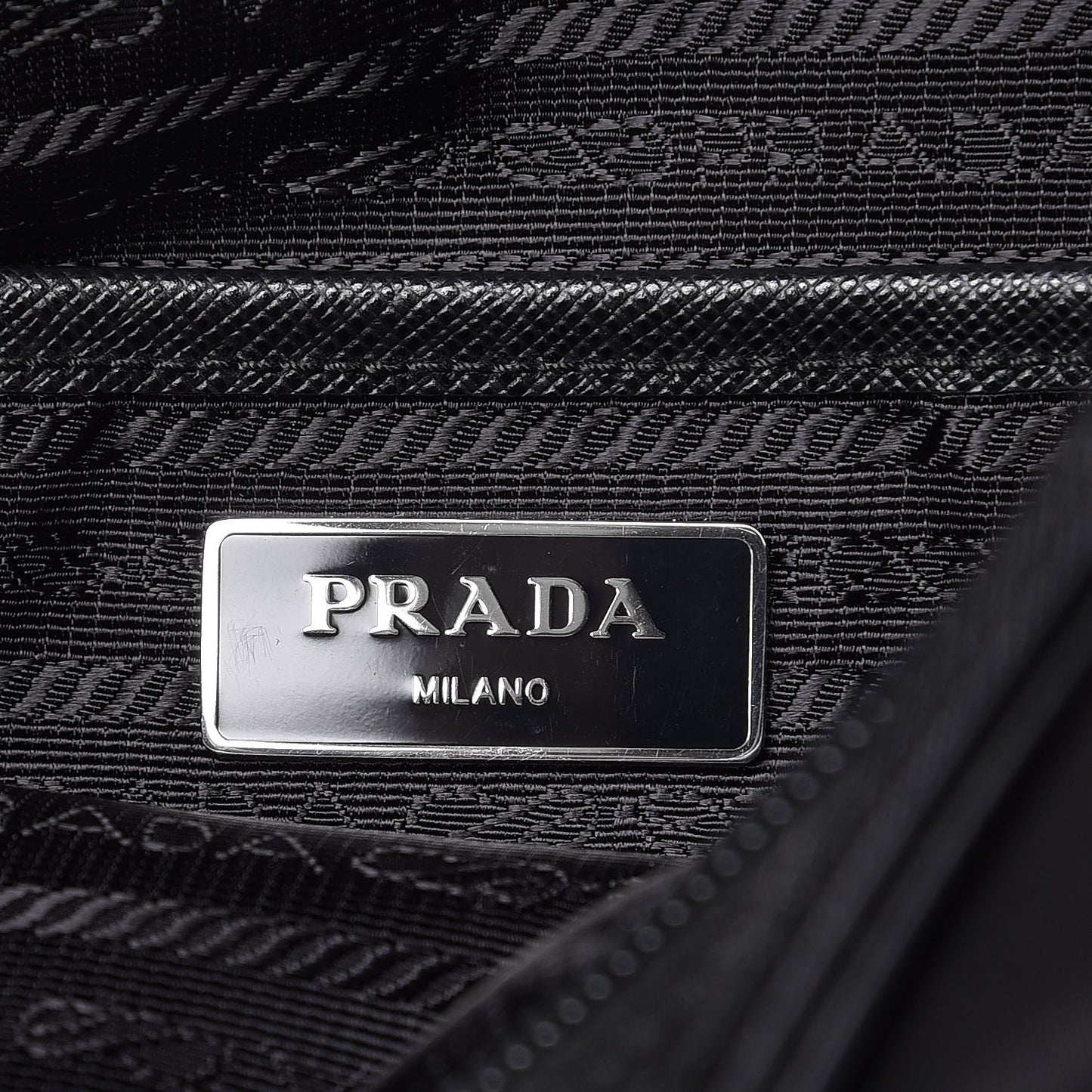 Nylon New Vela Studded Messenger Black Astrale