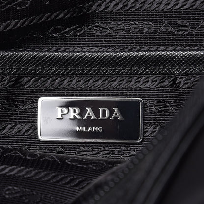Prada Nylon New Vela Studded Messenger Black Astrale 6 of 7