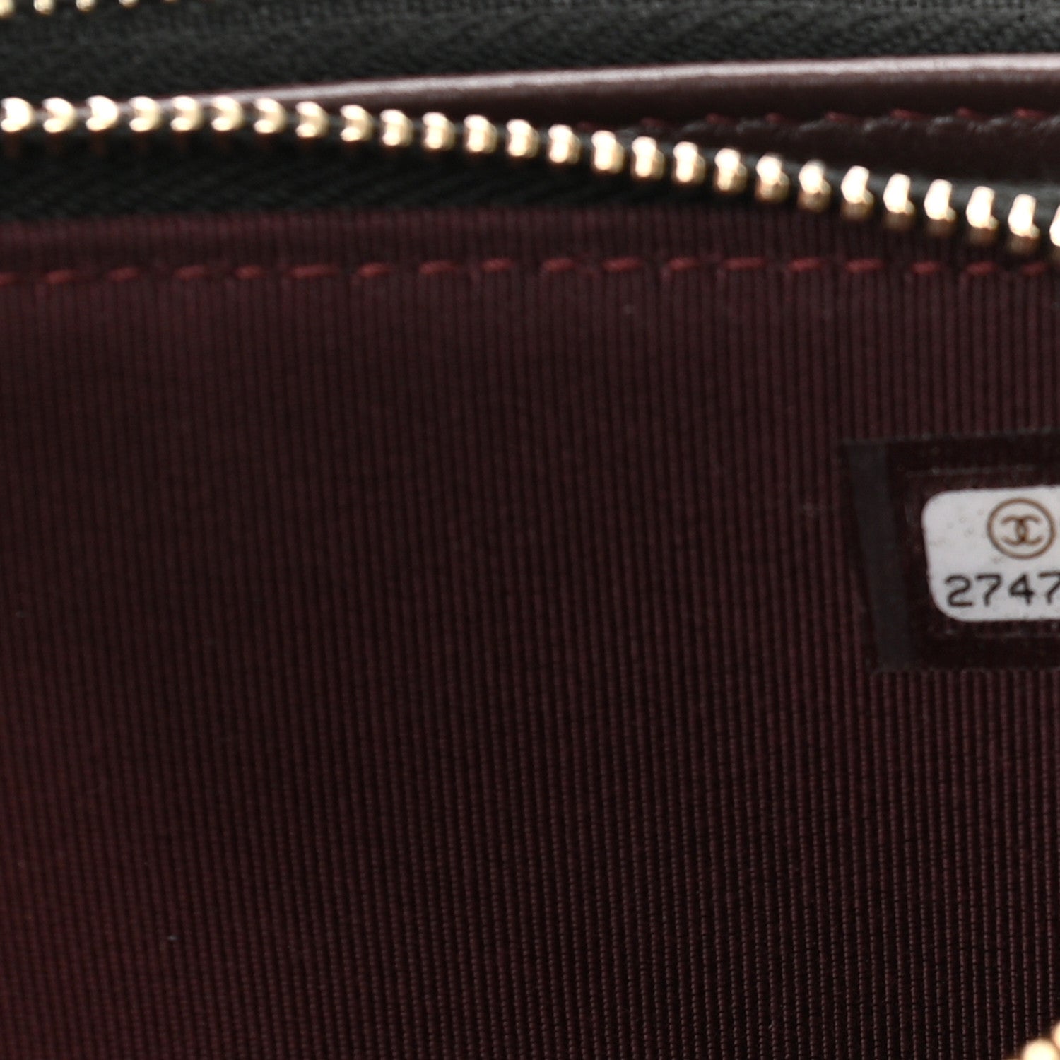 Chanel Lambskin Quilted Small Clutch With Chain Black 10 of 14