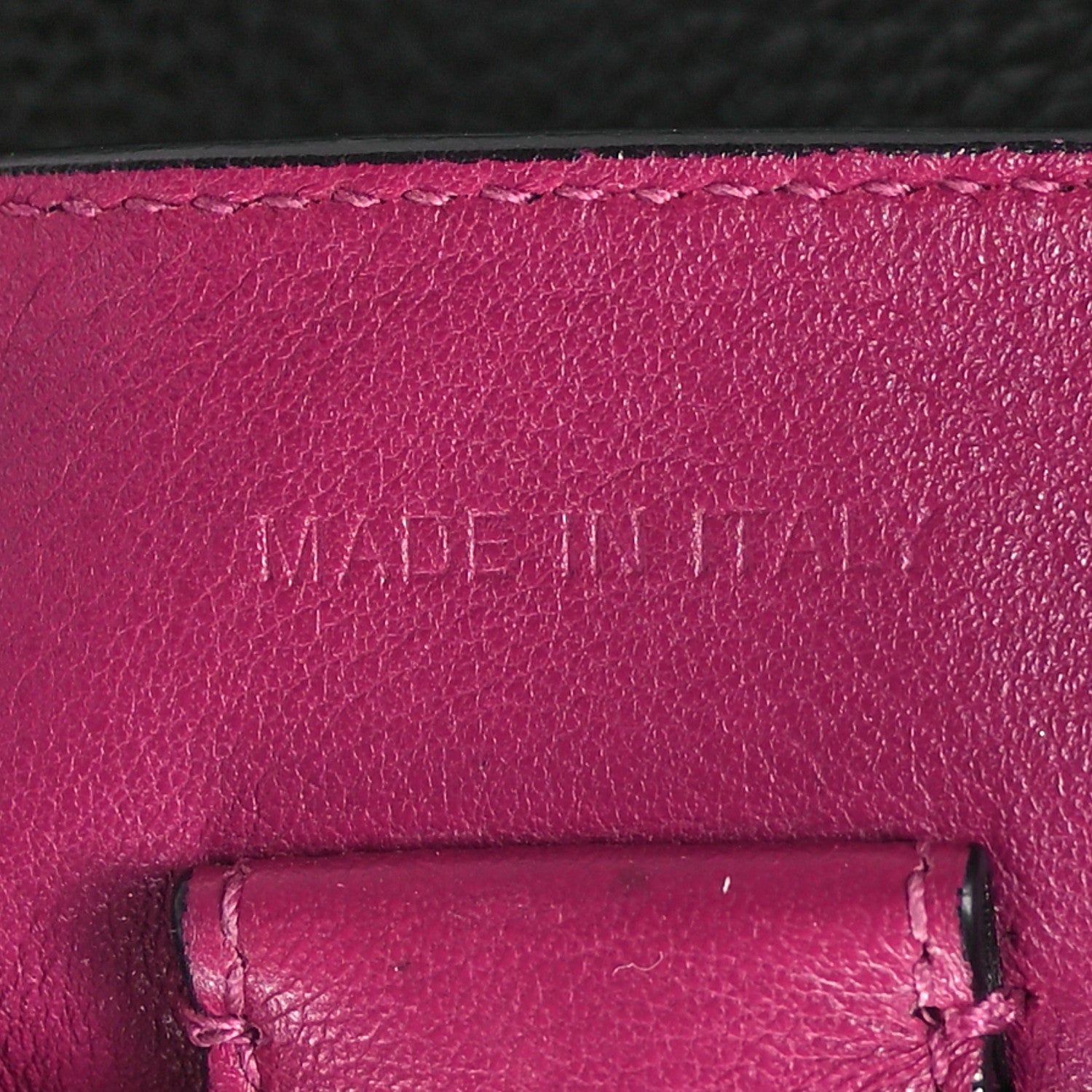 Christian Dior Bullcalf Medium Diorissimo Tote Black Rose Indien 8 of 12