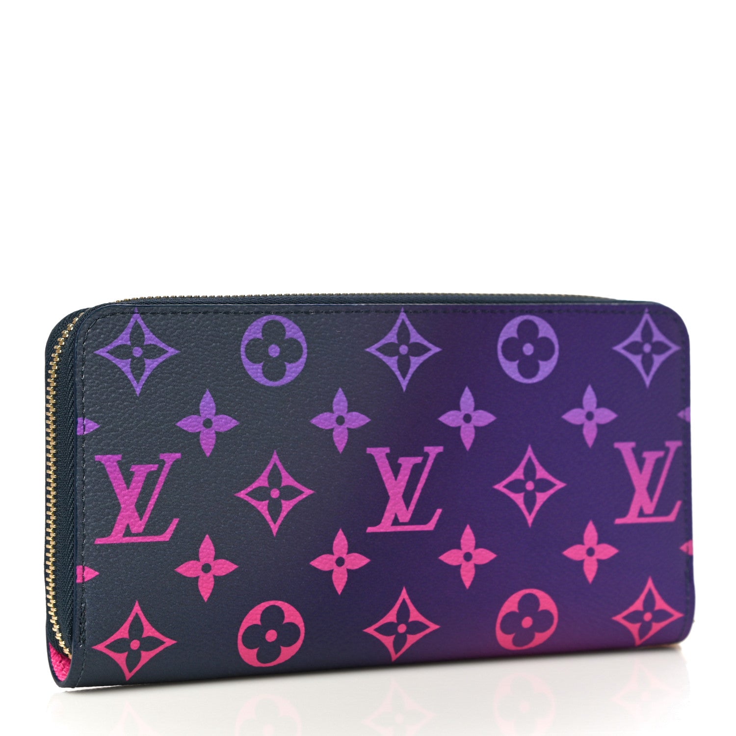 Louis Vuitton Monogram Giant Spring In The City Zippy Wallet Midnight Fuchsia 3 of 10