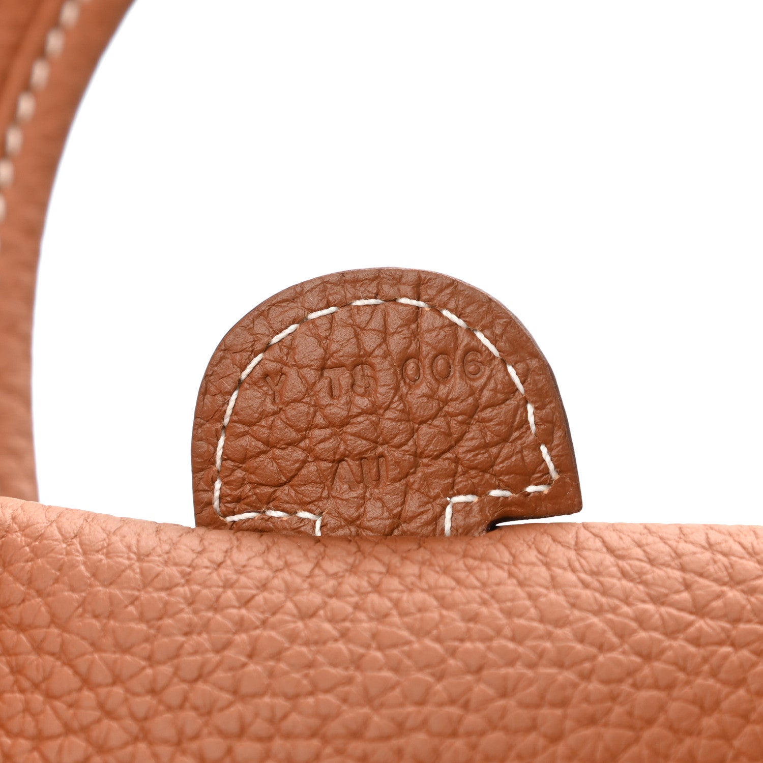 Hermes Taurillon Clemence Evelyne III PM Gold 8 of 12