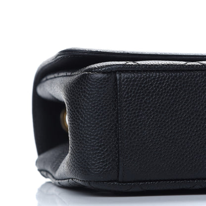 Chanel Caviar Quilted Medium CC Filigree Flap Black 8 of 10
