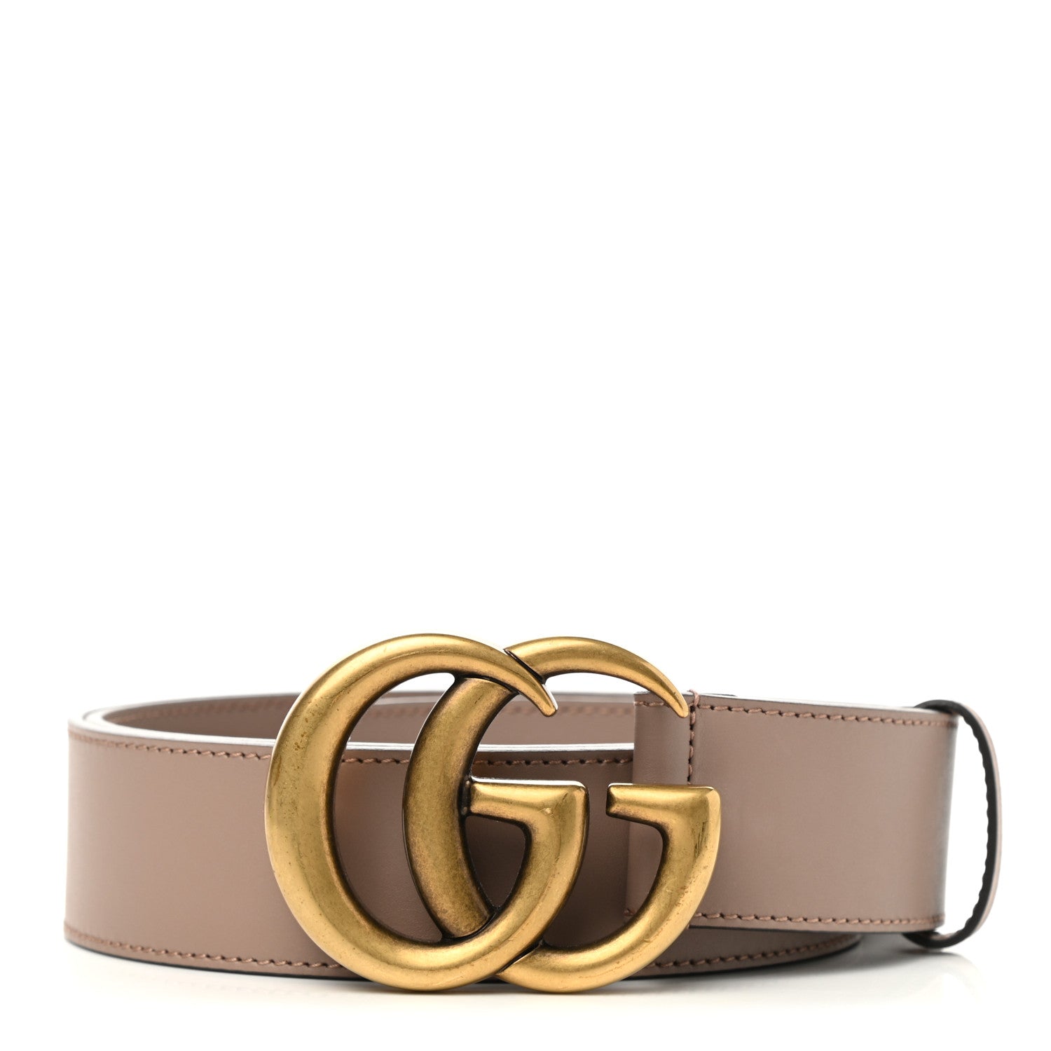 Gucci Calfskin Double G 40mm Belt 100 40 Porcelain Rose 1 of 5