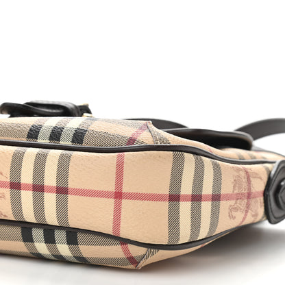 Burberry Haymarket Check Crossbody Black 5 of 8