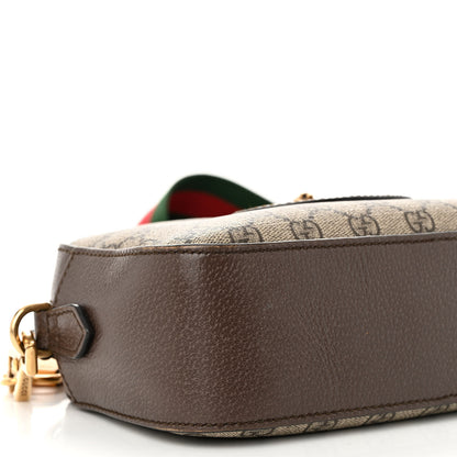 Gucci GG Supreme Monogram Web Neo Vintage Shoulder Bag Beige New Acero Crop 9 of 10