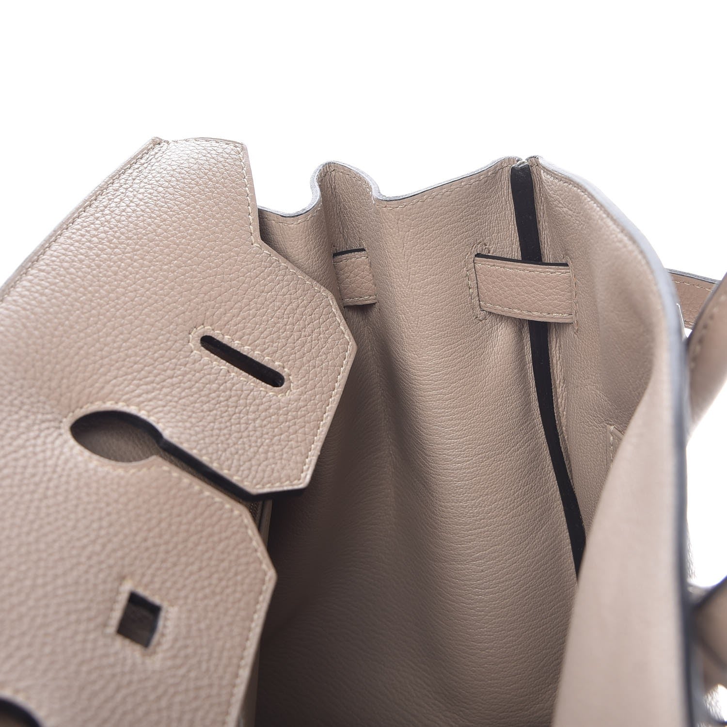 Hermes Togo Birkin 35 Gris Tourterelle 11 of 32