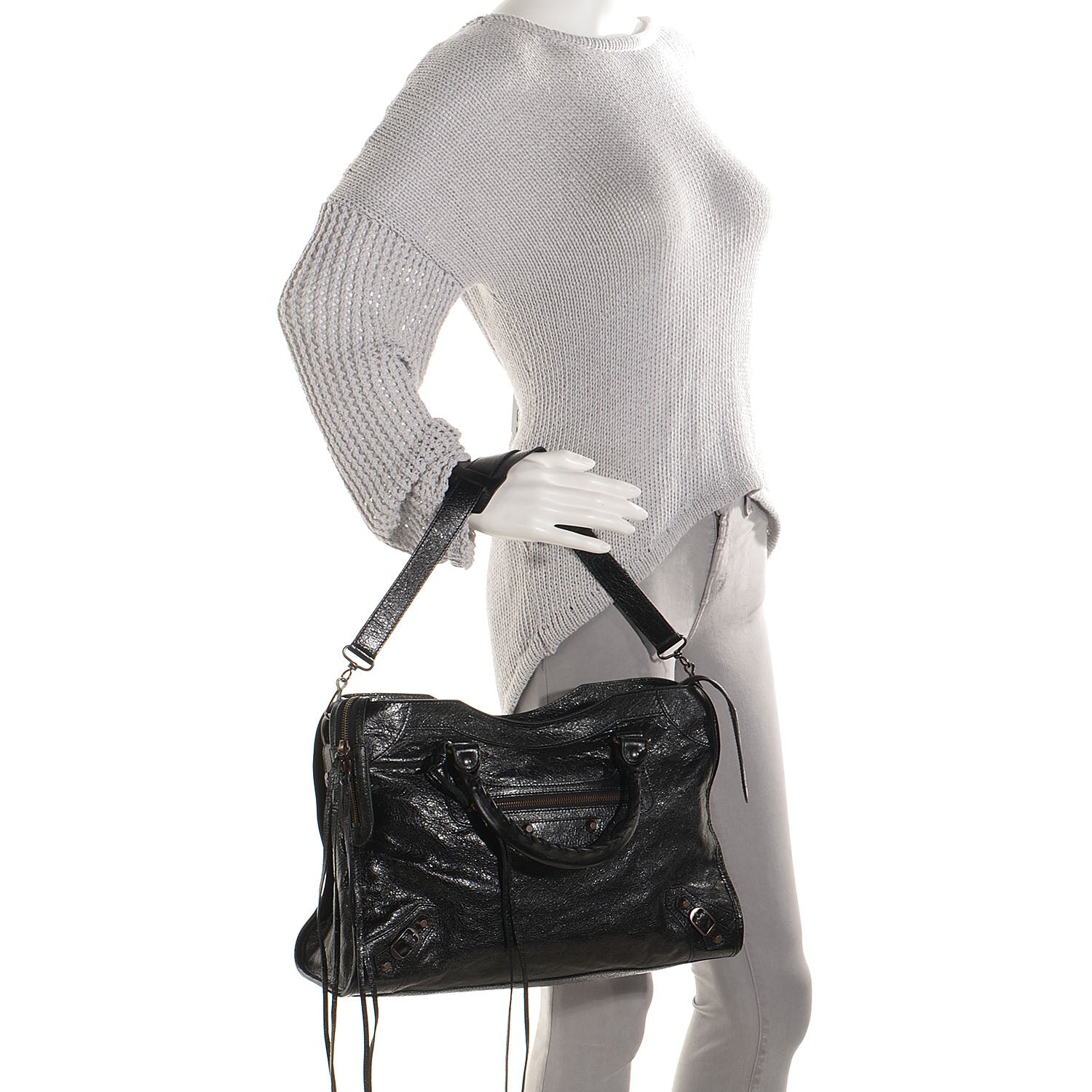 Balenciaga Agneau City Black 2 of 10