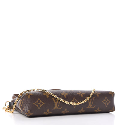 Louis Vuitton Monogram Pallas Clutch Black 4 of 10