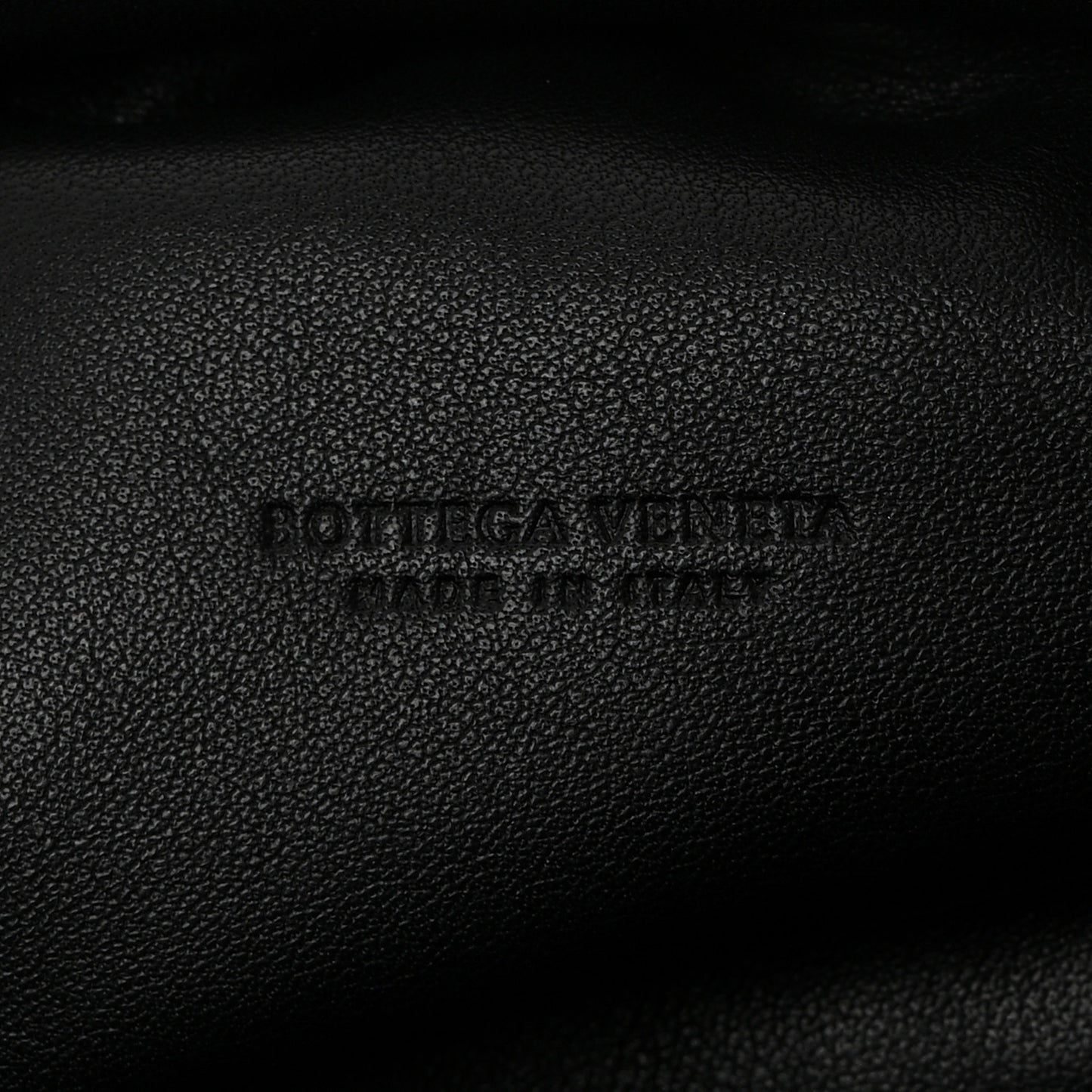 Butter Calfskin The Mini Pouch Clutch Black