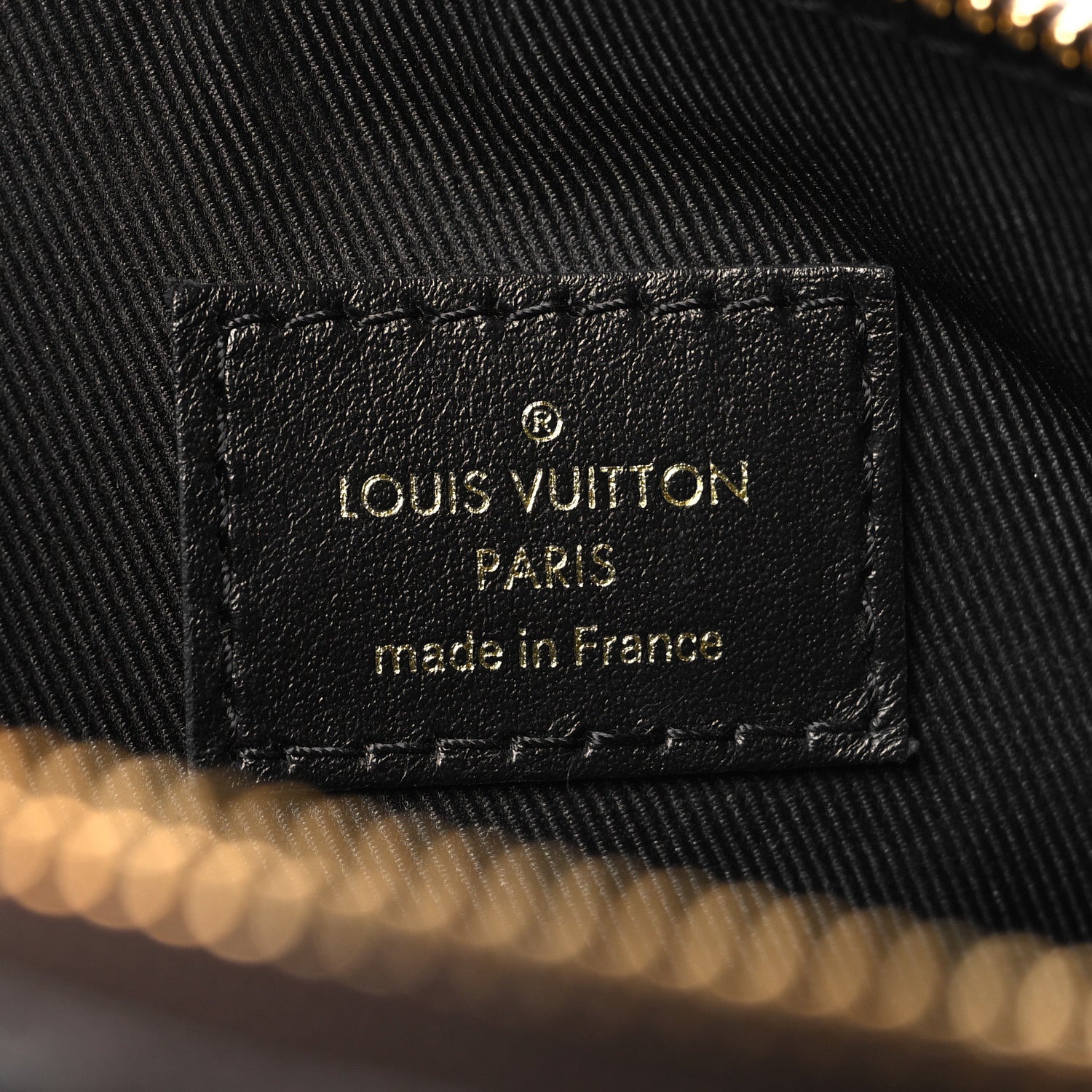 Louis Vuitton Damier Ebene Odeon Tote MM Black 6 of 9