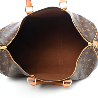 Louis Vuitton Monogram Keepall Bandouliere 55 4 of 14