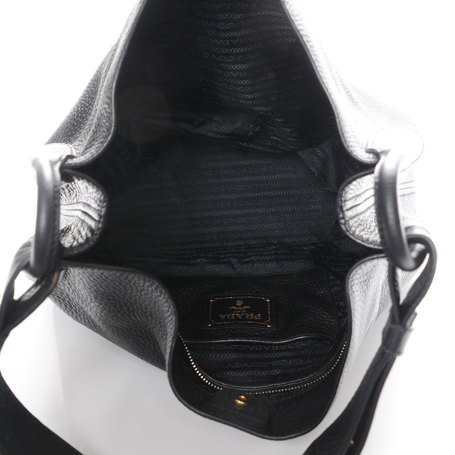 Vitello Daino Hobo Nero Black