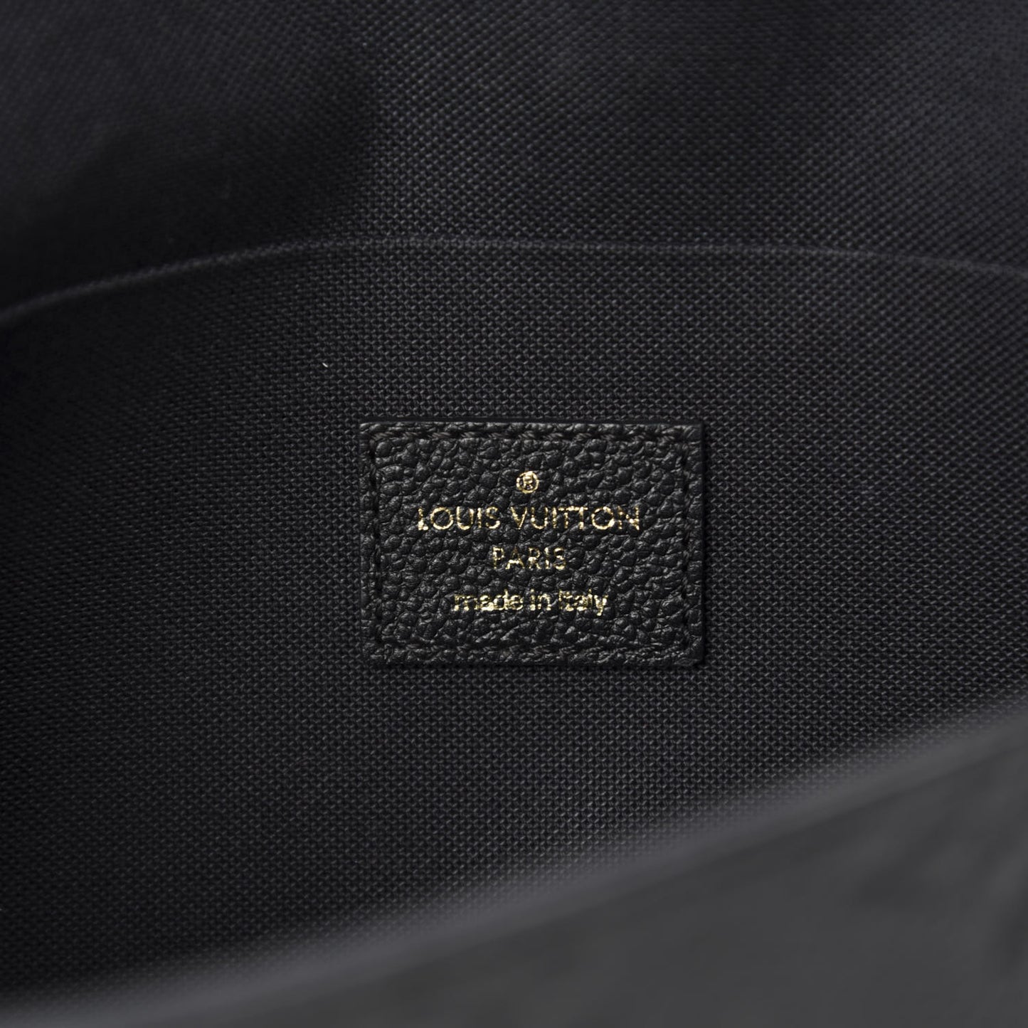 Empreinte Pochette Felicie Chain Wallet Black