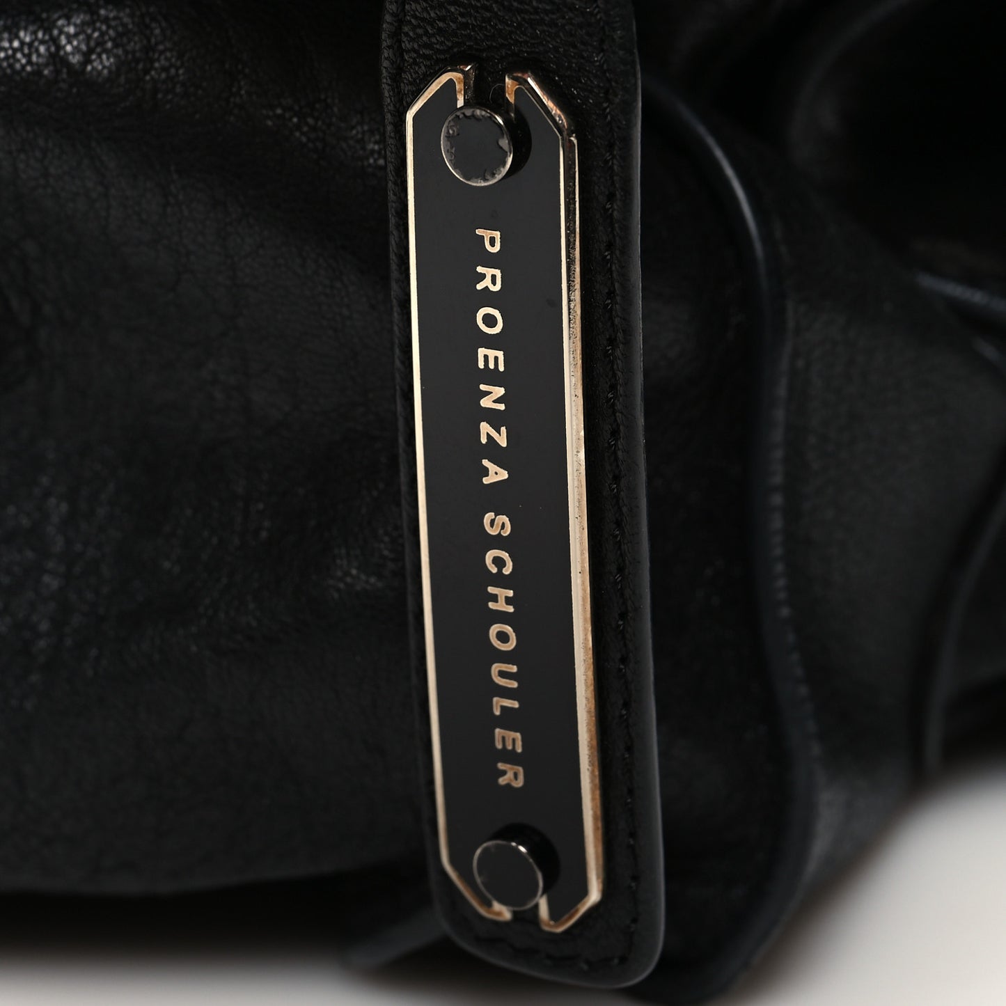 Lambskin Medium PS1 Satchel Black