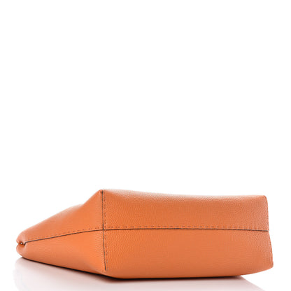 Fendi Cuoio Romano Selleria Bi-Color Large Carla Shopping Tote Orange Stone 4 of 9