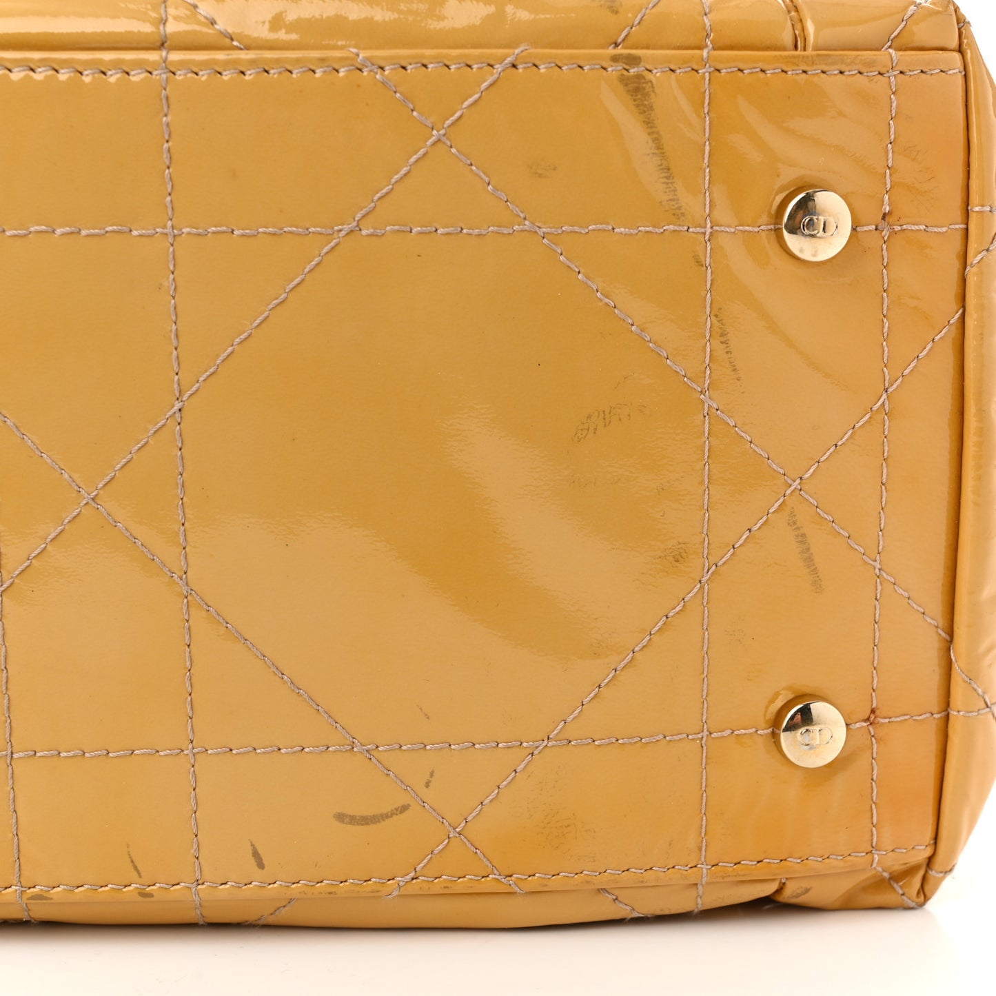 Patent Cannage Medium Le Trente Tote Beige