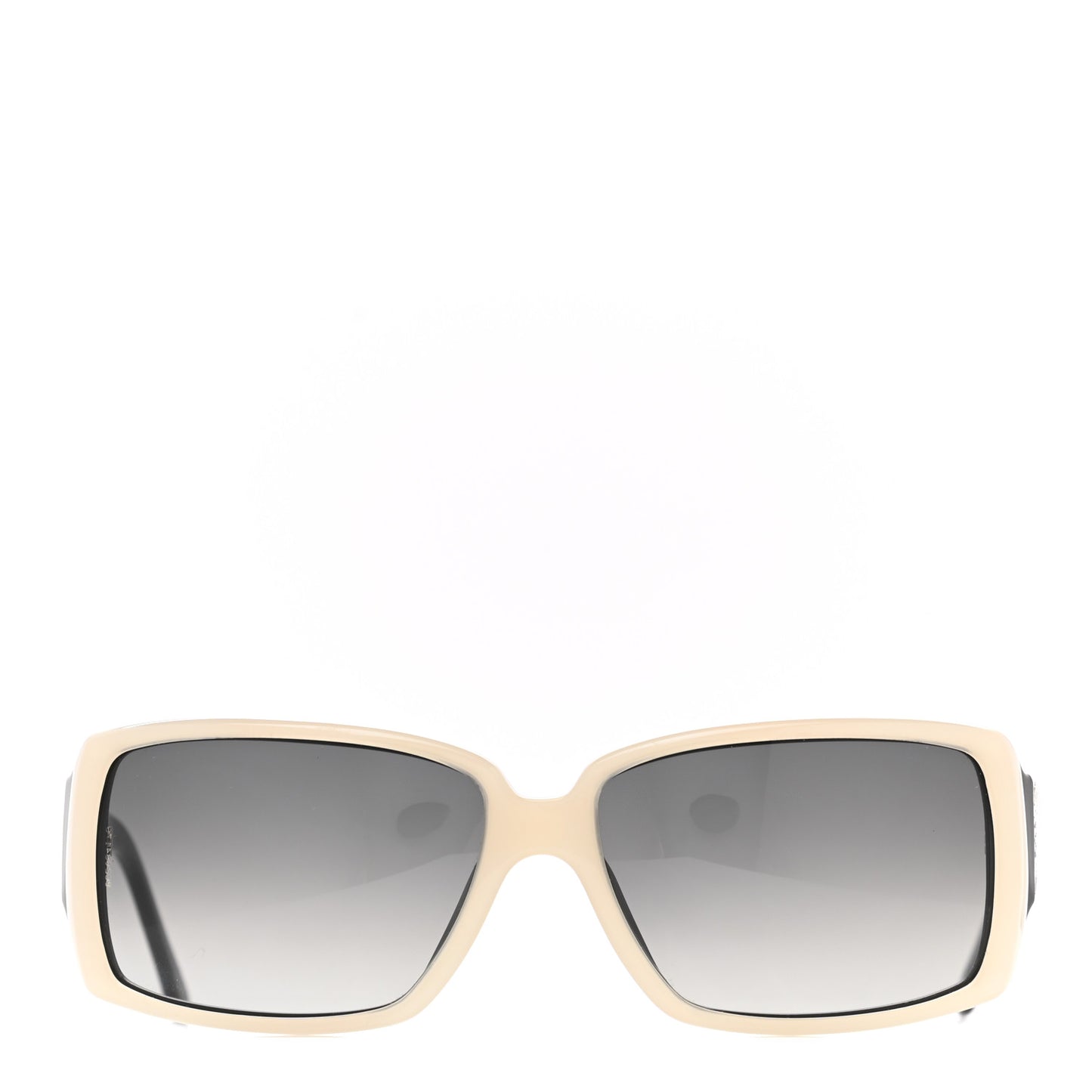 Crystal Baguette CC Sunglasses 5114-B Beige Black