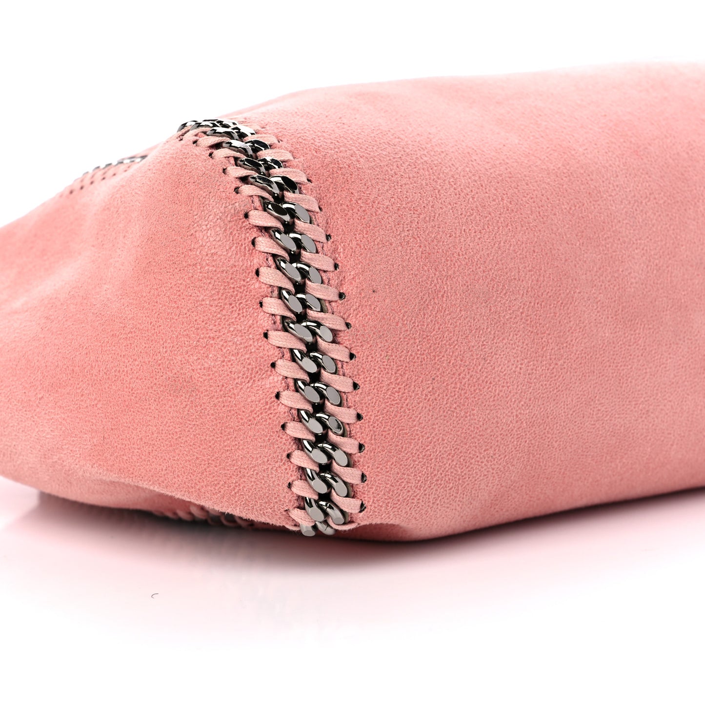 Shaggy Deer Falabella Reversible Tote Blush Pink Beige