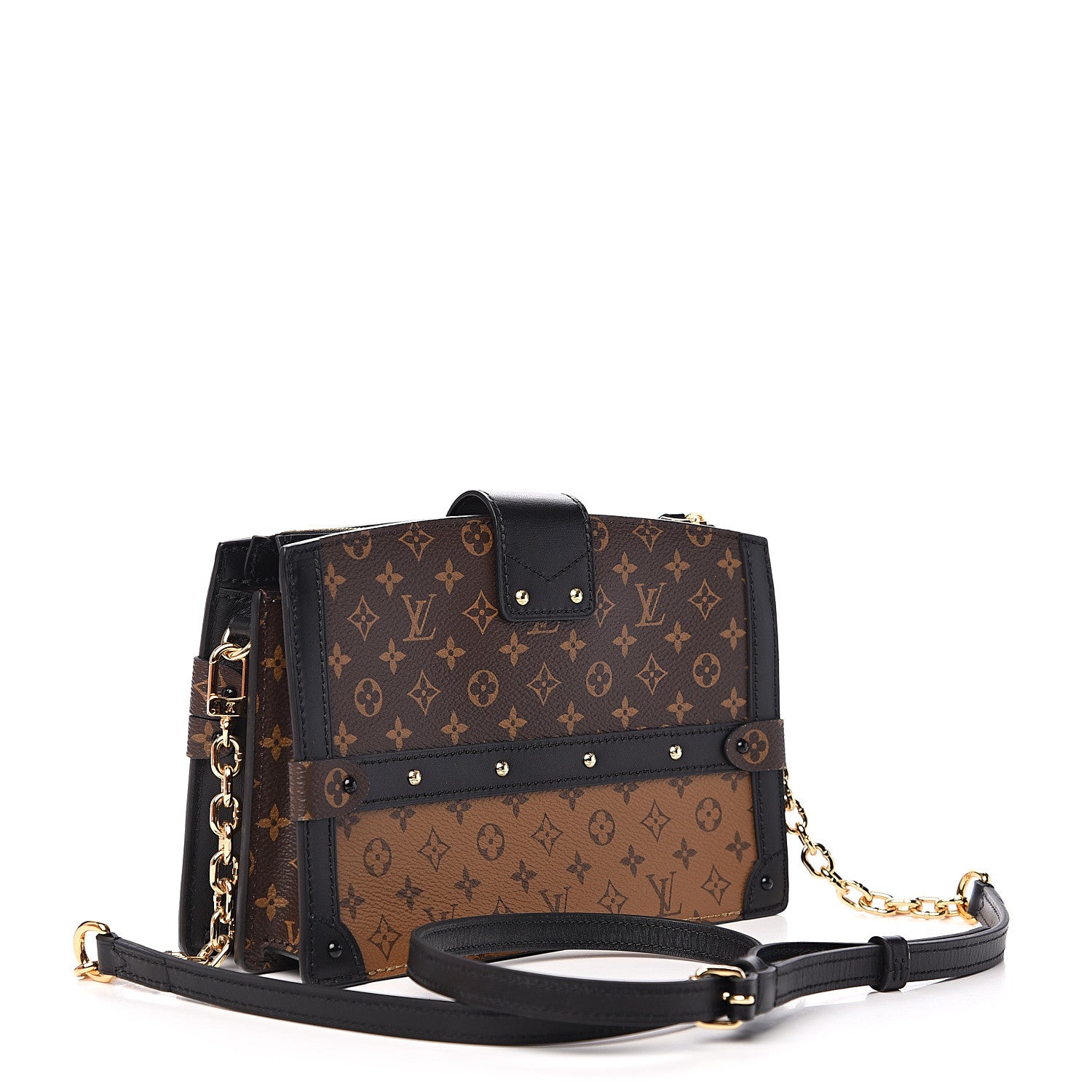 Louis Vuitton Reverse Monogram Trunk Clutch 2 of 8