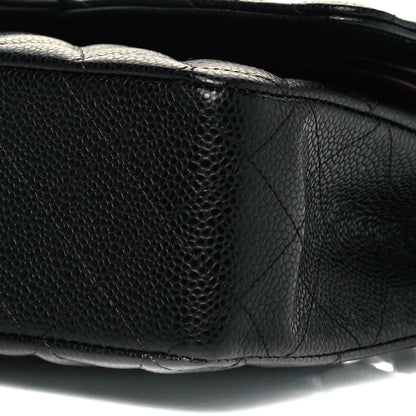 Chanel Caviar Quilted Medium Double Flap Black 9 of 9