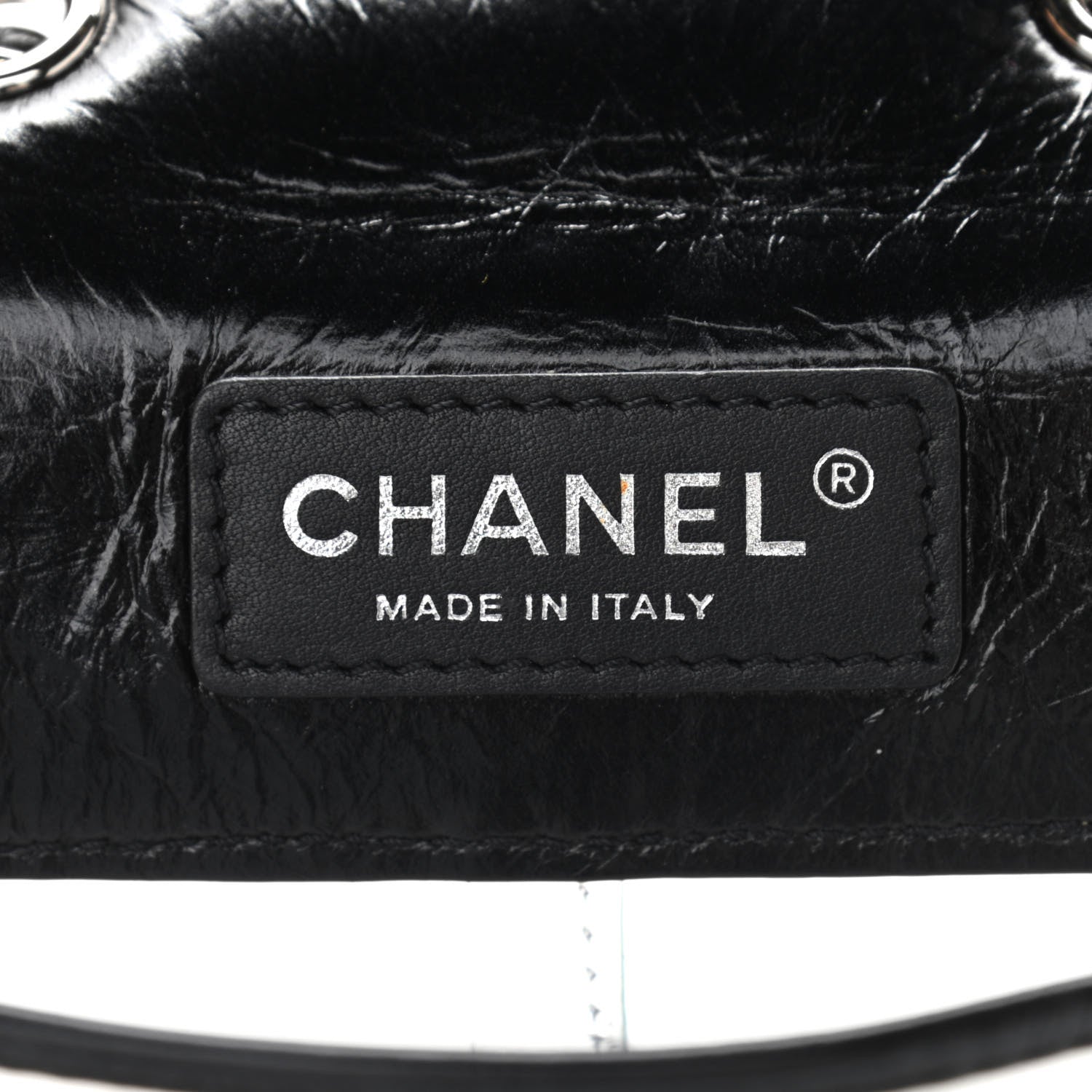 Chanel Crumpled Calfskin PVC Quilted Backpack Black 7 of 11